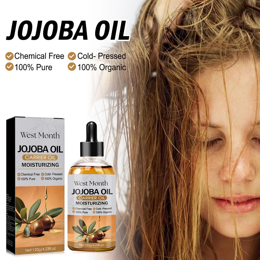Jojoba Oil Hair Conditioner, Solid Hair, Tight Hair, Prevent Loss, Repair Dry Hair And Smooth Hair Care Oil